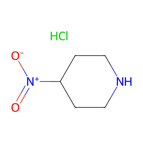 4-nitropiperidine;hydrochloride结构图