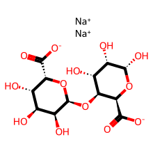 L-Diguluronic acid disodium结构图