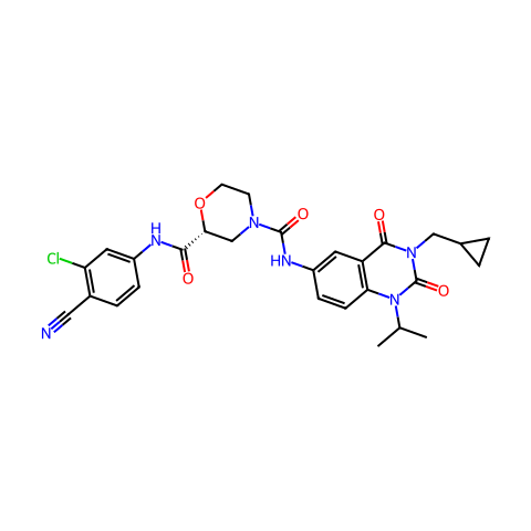RORγt Inverse agonist 6结构图