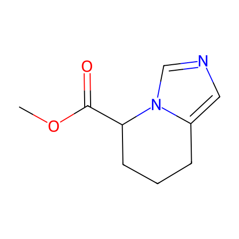 Methyl 5,6,7,8-tetrahydroimidazo[1,5-a]pyridine-5-carboxylate结构图