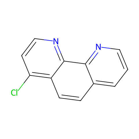 4-氯-1,10-菲罗啉结构图