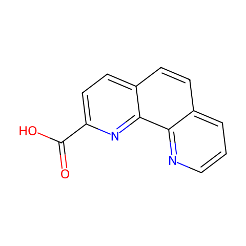 1,10-菲罗啉-2-甲酸结构图