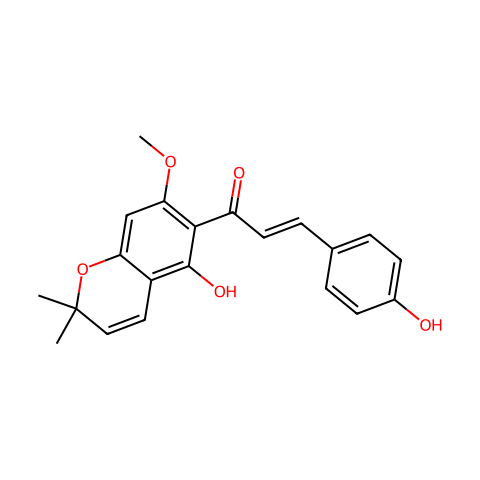 xanthohumol C结构图