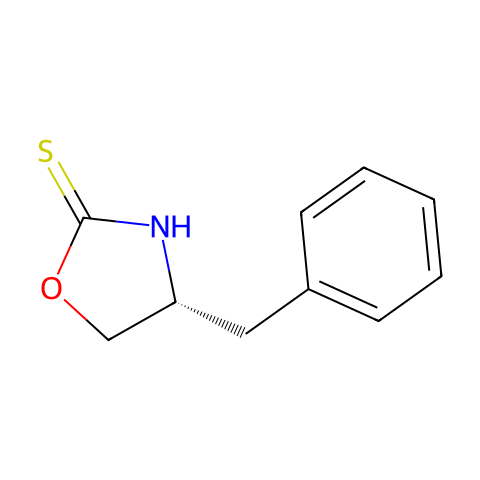 (R)-4-苄基恶唑烷-2-硫酮结构图