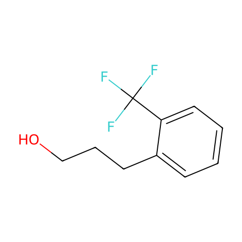 3-(2-TRIFLUOROMETHYL-PHENYL)-PROPAN-1-OL结构图