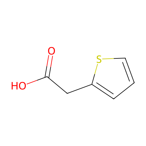 噻吩-2-乙酸结构图