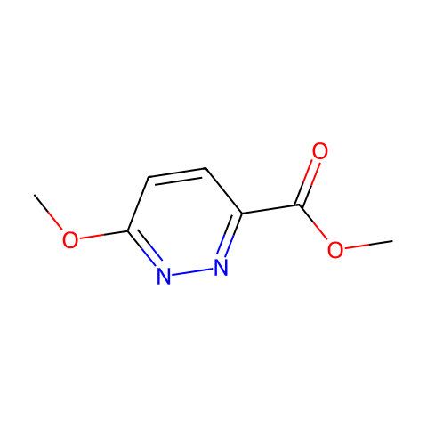 Methyl 6-methoxy-pyridazine-3-carboxylate结构图