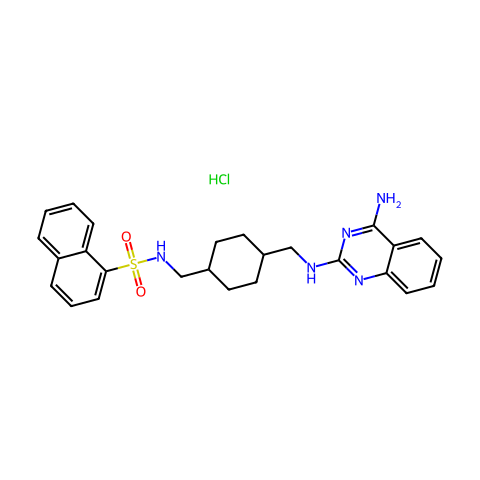 CGP71683 hydrochloride结构图