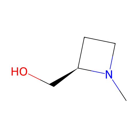 (R)-(1-Methyl-azetidin-2-yl)-methanol结构图
