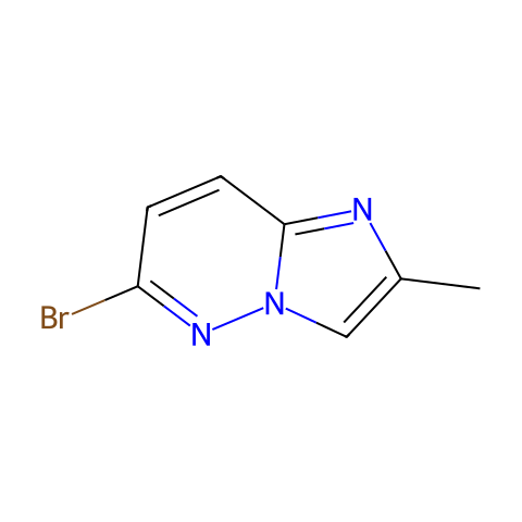6-溴-2-甲基咪唑并[1,2-b]哒嗪结构图