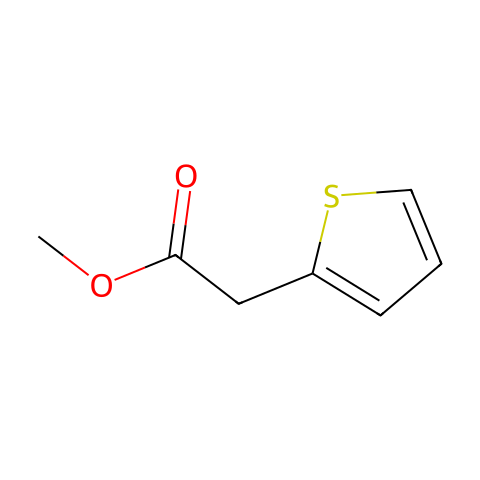 噻吩-2-乙酸甲酯结构图