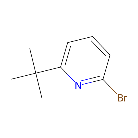 2-溴-6-(叔丁基)吡啶结构图