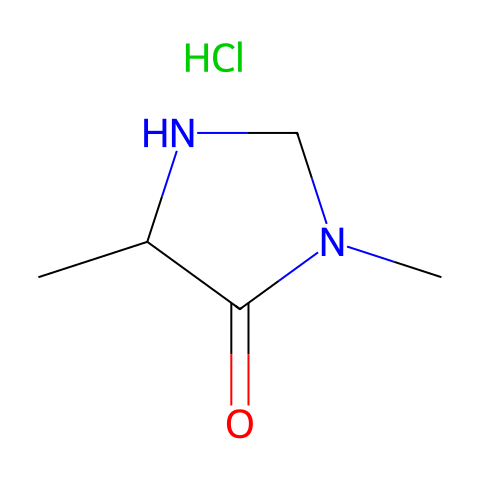 3,5-二甲基咪唑烷-4-酮盐酸盐结构图
