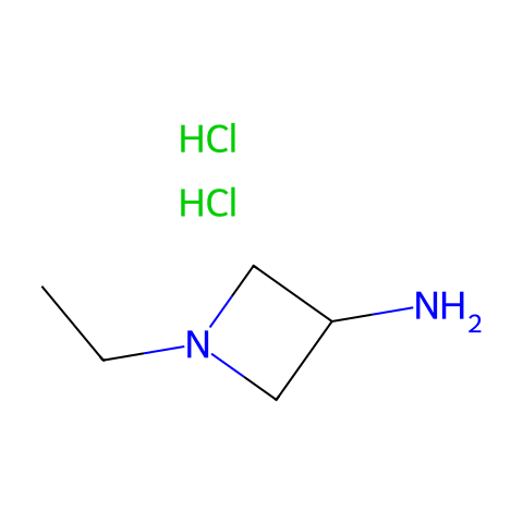 1-ethylazetidin-3-amine dihydrochloride结构图