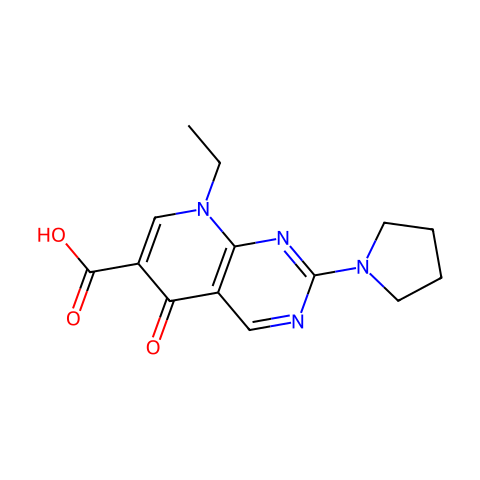 Piromidic Acid结构图