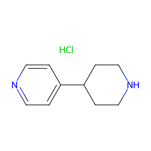 4-(哌啶-4-基)吡啶盐酸盐结构图
