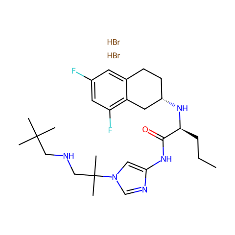 Nirogacestat dihydrobromide结构图