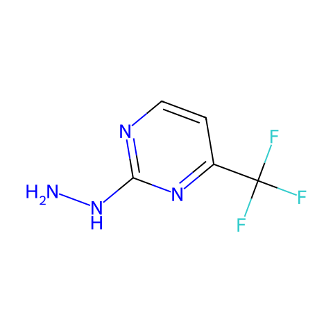 2-肼基-4-三氟甲基嘧啶结构图
