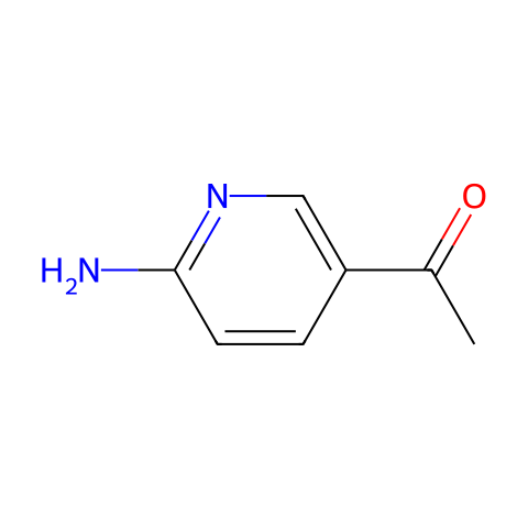 1-(6-氨基-3-吡啶基)-苯乙酮结构图