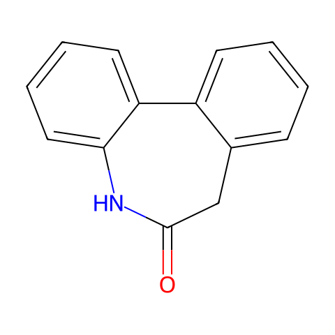 5H,7H-Dibenzo[b,d]azepin-6-one结构图