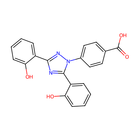Deferasirox (ICL-670)结构图