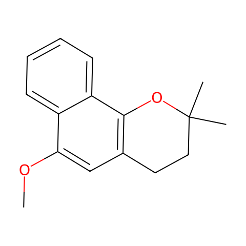 Dihydrolapachenol结构图