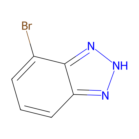 4-Bromo-2H-benzo[d][1,2,3]triazole结构图