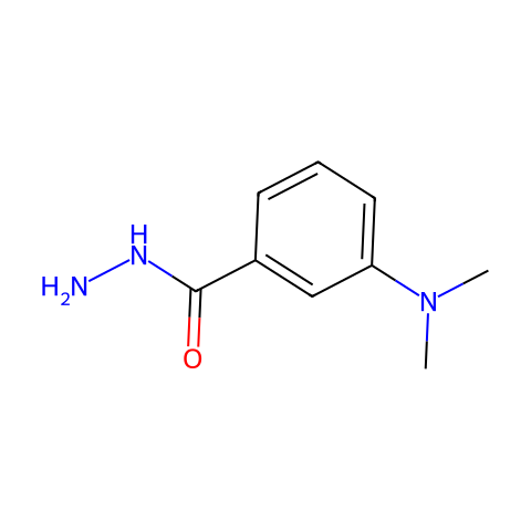 3-(DIMETHYLAMINO)BENZOHYDRAZIDE结构图