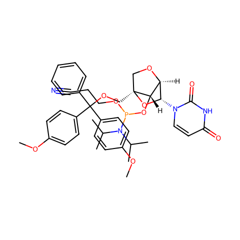 DMTr-LNA-U-3-CED-phosphora结构图