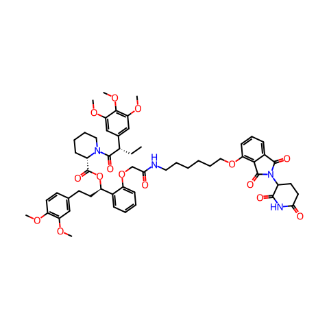 FKBP12 PROTAC dTAG-13结构图