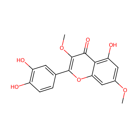 3,7-Di-O-methylquercetin结构图