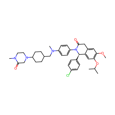 NVP-CGM097 (stereoisomer)结构图