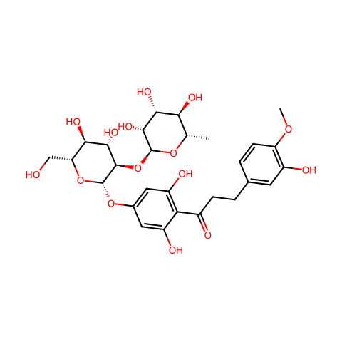 新橙皮苷二氢查尔酮结构图