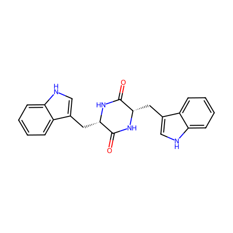 CYCLO(-TRP-TRP)结构图