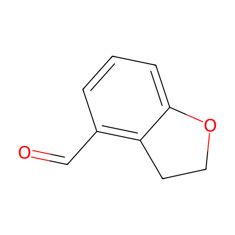 苯并二氢呋喃-4-甲醛结构图