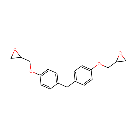 Bis(4-Glycidyloxyphenyl)Methane结构图