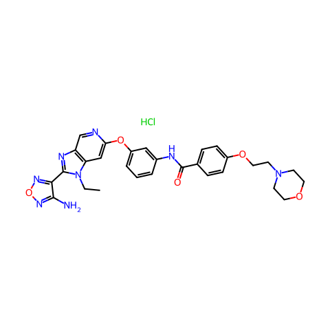 GSK269962A hydrochloride结构图