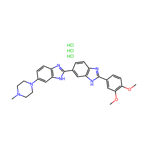 DMA (trihydrochloride)结构图