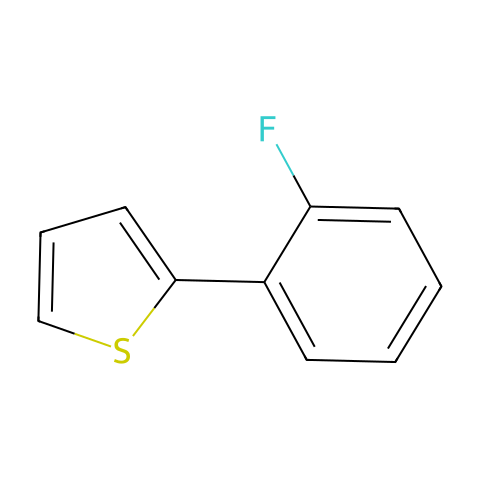Thiophene, 2-(2-fluorophenyl)-结构图