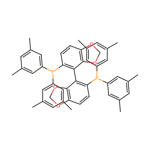 (S)-(-)-DM-SEGPHOS,催化剂结构图