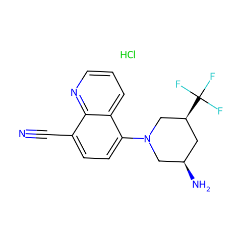 Enpatoran hydrochloride结构图