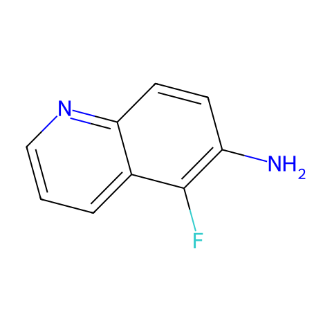 5-fluoroquinolin-6-amine结构图