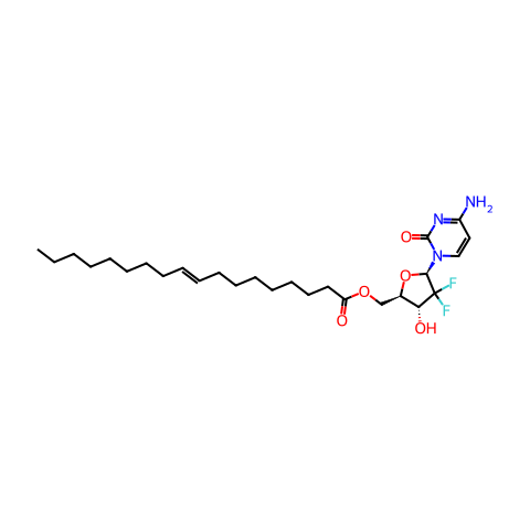 Gemcitabine (elaidate)结构图