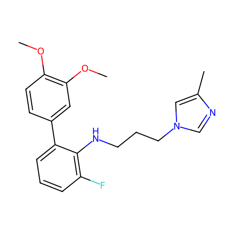 Glutaminyl Cyclase Inhibitor 1结构图