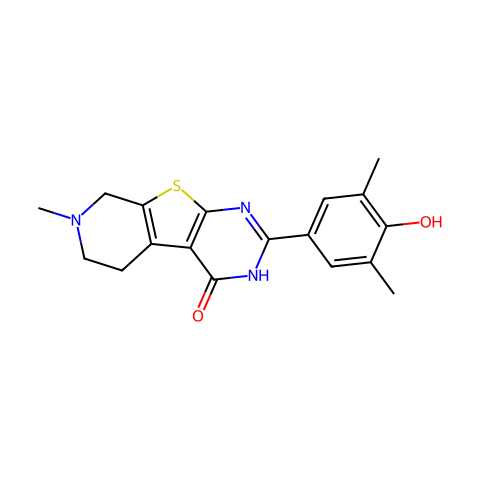 BRD4-IN-1 FL-411结构图