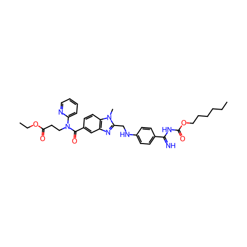 Dabigatran (BIBR-1048) etexilate结构图