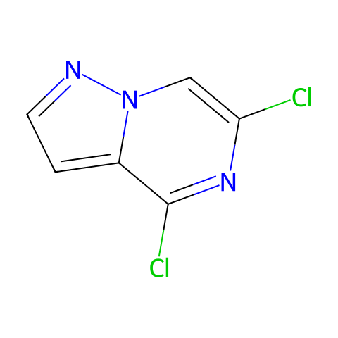4,6-dichloropyrazolo[1,5-a]pyrazine结构图