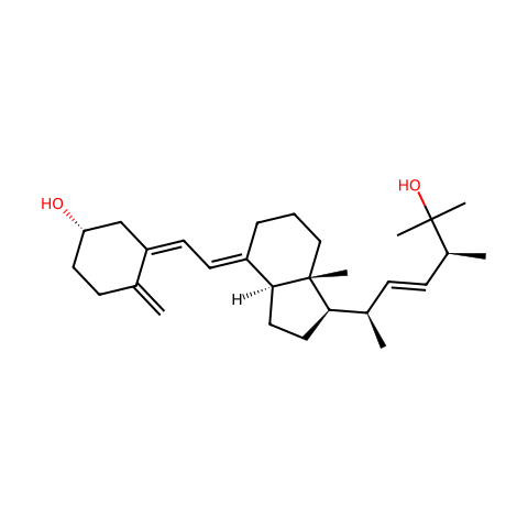 25-Hydroxy Vitamin D2结构图