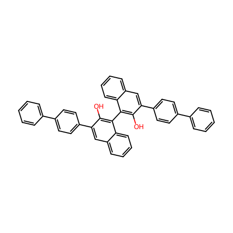 （R）-3,3''-双（[[1,1''-联苯]-4-基）-[1,1''-联萘]-2,2''-二醇结构图