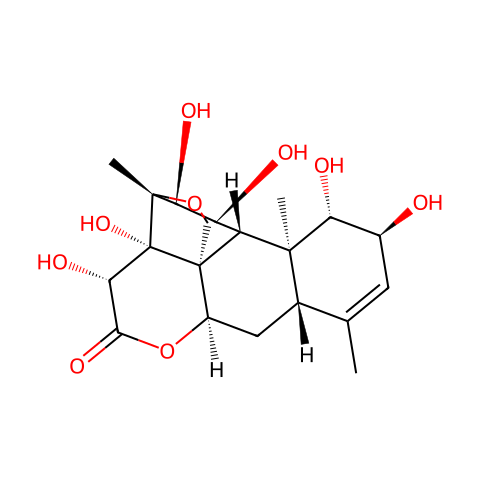 鸦胆子素E结构图
